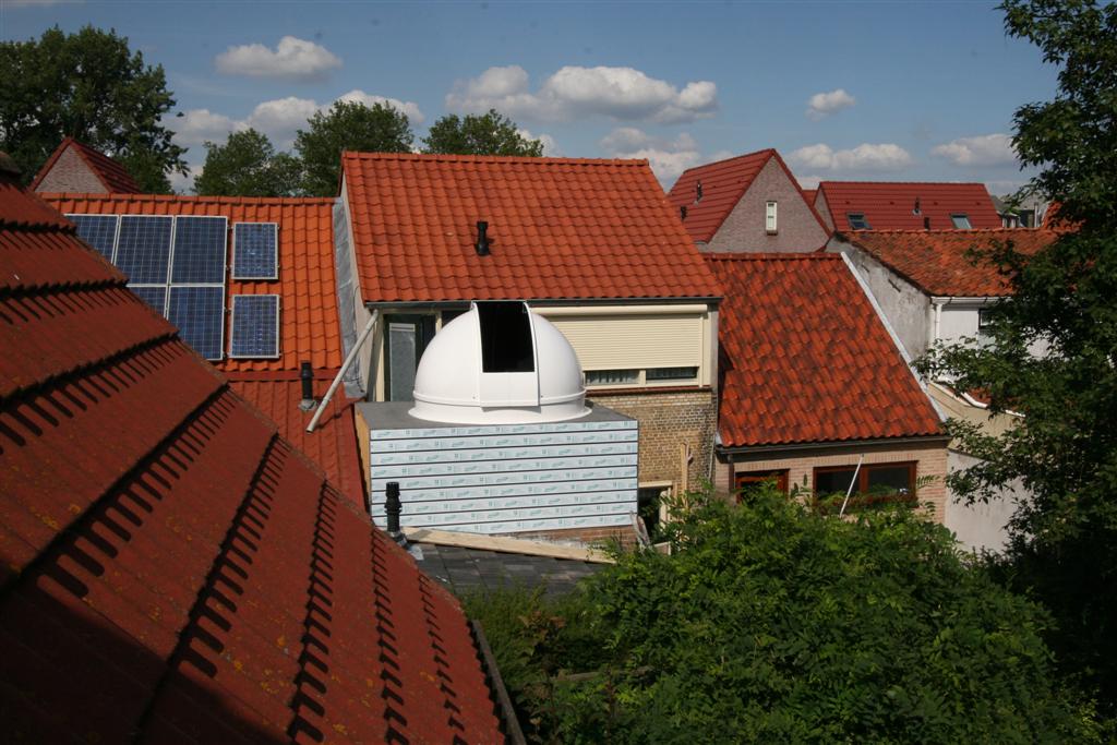 2.2m short height observatory dome (flat roof installation)